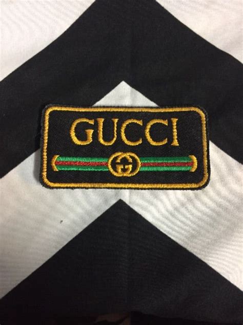 buy gucci diy patches|gucci logo patch.